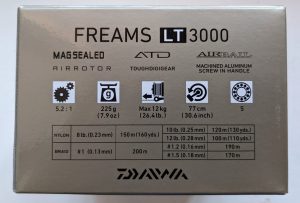 Характеристики Daiwa Freams LT 3000