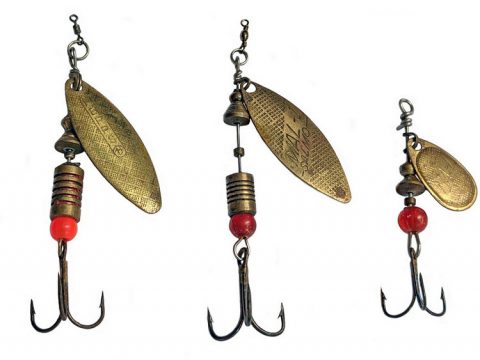 Классификация вращающихся блесен