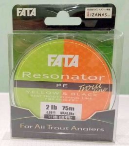 Gosen Fata Resonator самый тонкий шнур для мормышинга