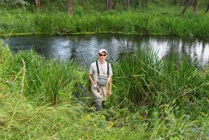 Ультралайт спиннинг на микроречке