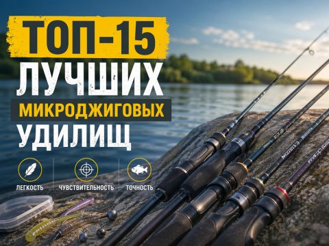 ТОП-15 лучших микроджиговых удилищ